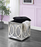 Noralie Glam Ottoman with Storage  AC00529-ACME