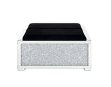 Noralie Glam Ottoman with Storage  AC00531-ACME