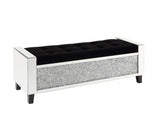 Noralie Glam Bench with Storage