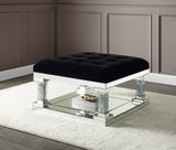 Noralie Glam Ottoman  AC00537-ACME