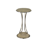 Cirus Contemporary Accent Table Antique Brass Finish AC00594-ACME