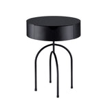 Talos Contemporary Accent Table Black Finish AC00596-ACME