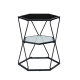 Sinnis Contemporary Accent Table Black Finish AC00600-ACME