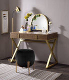 Coleen Contemporary Vanity Desk with Mirror & Jewelry Tray  AC00665-ACME