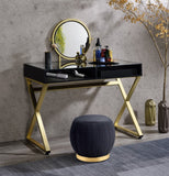Coleen Contemporary Vanity Desk with Mirror & Jewelry Tray  AC00669-ACME