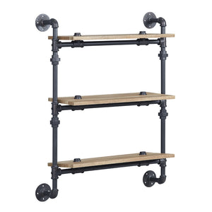 Brantley Industrial Wall Rack with 3 Shelves  AC00736-ACME