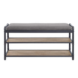 Brantley Industrial Shoe Rack Gray Fabric(#K01003, $6 usd/meter) AC00755-ACME