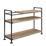 Brantley Industrial Bookshelf with 3 Shelves