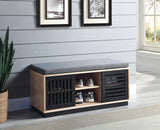 Gamaliel Scandinavian Bench with Storage  AC00857-ACME