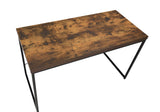 Bob Industrial Console Table Weathered Oak (Honey Comb) •Black Metal Frame (Powder Coating) AC00906-ACME