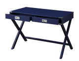 Amenia Transitional Console Table Navy Blue Finish AC00910-ACME