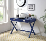 Amenia Transitional Console Table Navy Blue Finish AC00910-ACME