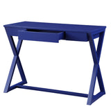 Nalo Contemporary Console Table Twilight Blue Finish AC00919-ACME