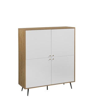 Gencho Contemporary Armoire Oak(#M20), White(#M01) AC01069-ACME