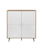 Gencho Contemporary Armoire Oak(#M20), White(#M01) AC01069-ACME