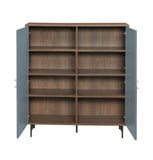 Gencho Contemporary Armoire Walnut(#M21), Gray(#M03) AC01070-ACME