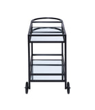 Colson Transitional Serving Cart Black AC01082-ACME