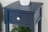 Seaboard End Table Navy
