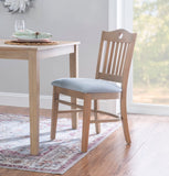 Maggie 7Pc Dining Set Natural