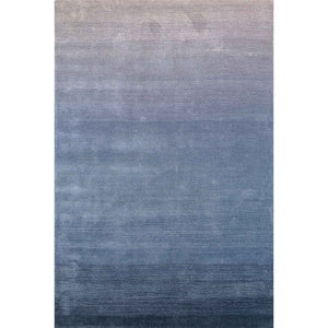 Trans-Ocean Liora Manne Arca Ombre Contemporary Indoor Hand Loomed 100% Wool Rug Denim 8'3" x 11'6"