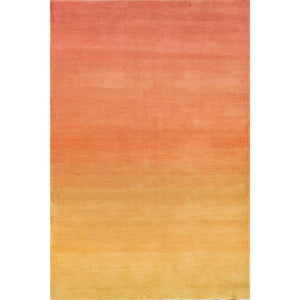 Trans-Ocean Liora Manne Arca Ombre Contemporary Indoor Hand Loomed 100% Wool Rug Blush 8'3" x 11'6"