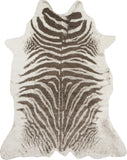 Momeni Erin Gates Acadia ACA-1 Machine Made Modern Animal Print Indoor Area Rug Grey 5'3" x 7'10" ACADIACA-1GRY537A