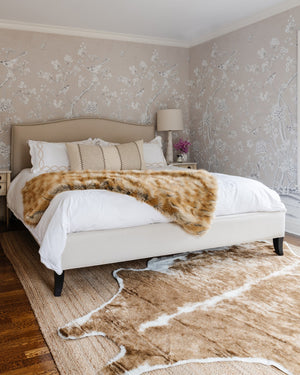 Momeni Erin Gates Acadia ACA-3 Machine Made Modern Animal Print Indoor Area Rug Brown 5'3" x 7'10" ACADIACA-3BRN537A