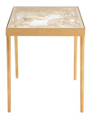 Leilani Palm Leaf Side Table