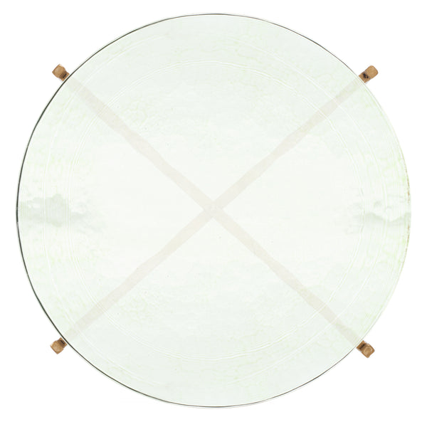 Safavieh Tengah Round Glass Accent Table ACC3213A