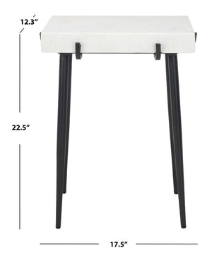 Yuki Stone Top Accentent Table in 