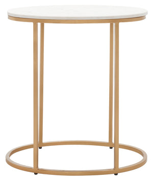 Safavieh Tage Marble Side Table ACC3711A