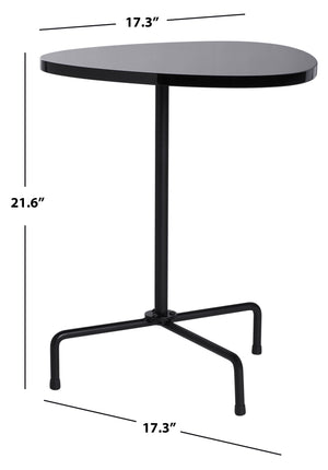 Berlin Tripod Side Table - Stylish Bauhaus-Inspired Accent for Modern Living Rooms and Spaces