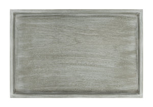 Nonie Tray Accent Table - Modern Pine Design in Vintage White, Perfect for Chic Interiors and Decor