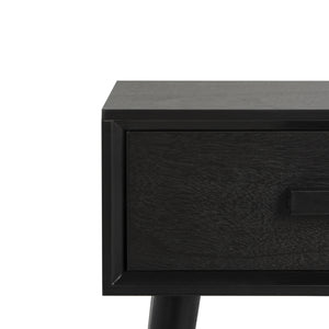 Lyle Accent Table - Scandinavian-Inspired Pine Wood Design in Vintage White for Stylish Interiors