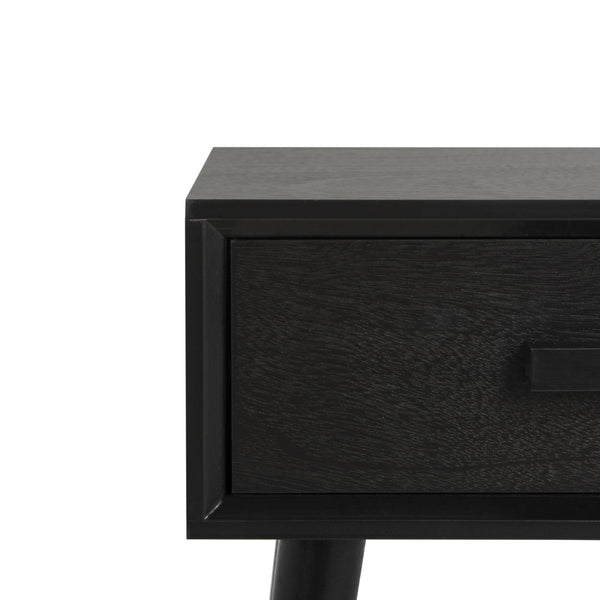 Lyle Accent Table - Scandinavian-Inspired Pine Wood Design in Vintage White for Stylish Interiors