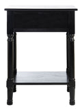 Peyton 1 Drawer Accent Table  Black Wood ACC5704B