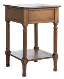 Peyton 1 Drawer Accent Table  Brown Wood ACC5704C