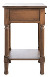 Peyton 1 Drawer Accent Table  Brown Wood ACC5704C