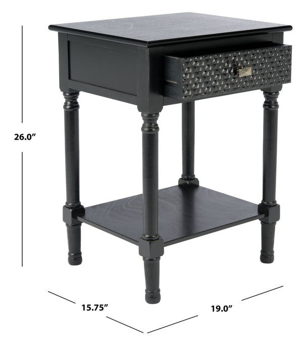 Safavieh Halton 1Drw Accent Table ACC5712B