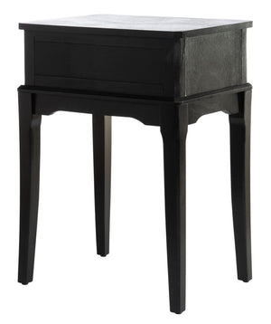 Opal 1Drw Accent Table Black Wood ACC5719B