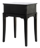 Opal 1Drw Accent Table Black Wood ACC5719B