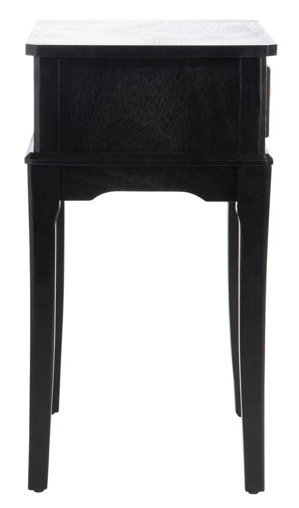 Opal 1Drw Accent Table Black Wood ACC5719B