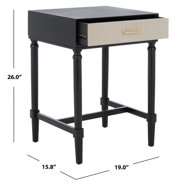 Safavieh Estella 1Drw Accent Table ACC5722B