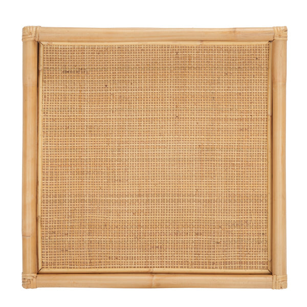 Safavieh Juri Square Accent Table Natural Jawit And Webbing ACC6501A