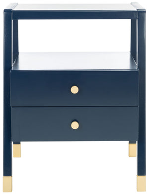 Cove 2 Drawer 1 Shelf Accent Table