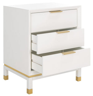 Baskin 3 Drawer Accent Table