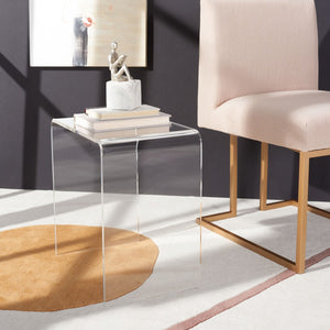 Pryor Acrylic Side Table 