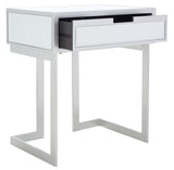 Safavieh Lilo 1 Drawer Mirrored Accent Table ACC9700A