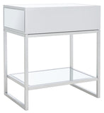 Safavieh Cyra 1 Drawer Mirrored Accent Table ACC9701A