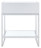 Safavieh Cyra 1 Drawer Mirrored Accent Table ACC9701A